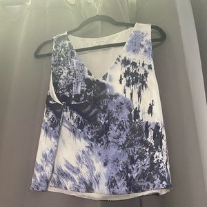 Babaton sleeveless blouse, size L